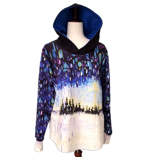 Snowfall Hoodie for Women in Organic Cotton French Terry