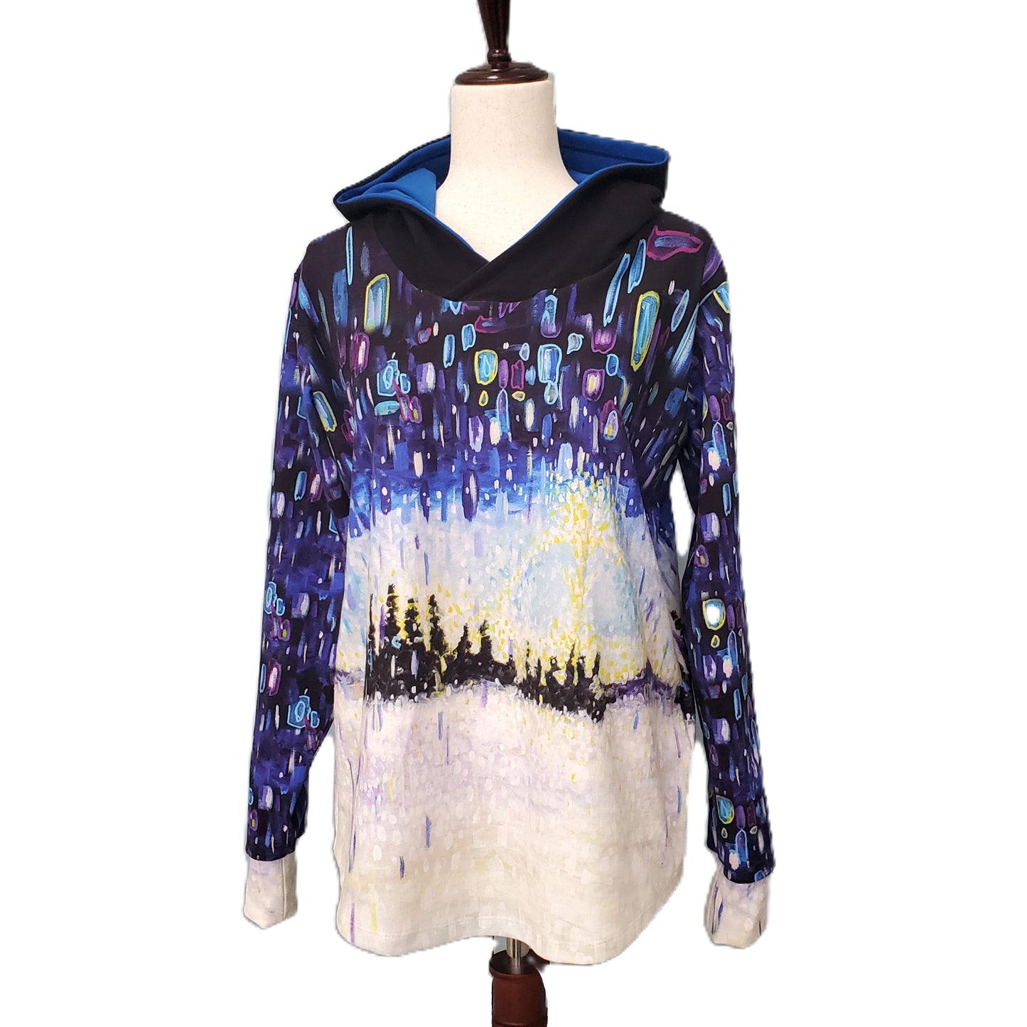 Snowfall Hoodie for Women in Organic Cotton French Terry