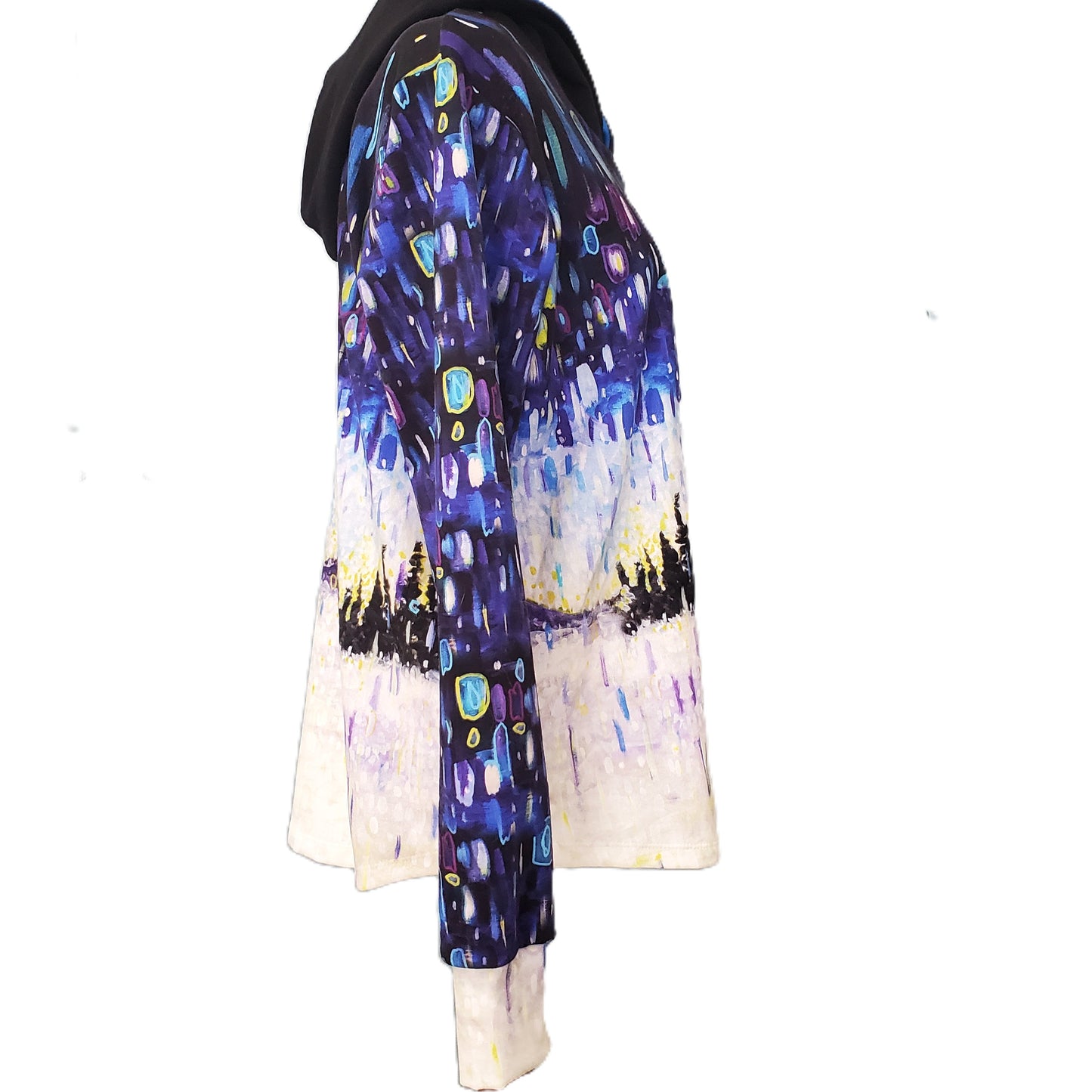 Snowfall Hoodie for Women in Organic Cotton French Terry