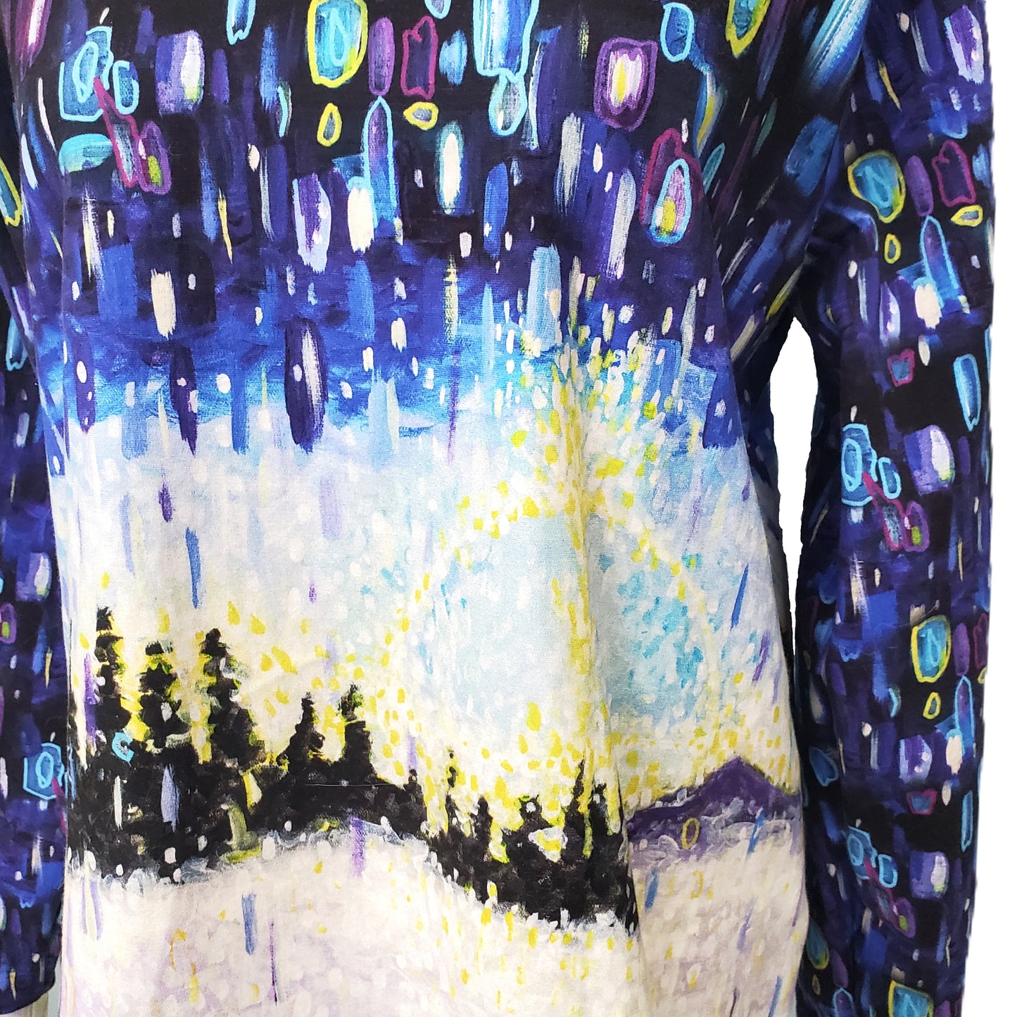 Snowfall Hoodie for Women in Organic Cotton French Terry