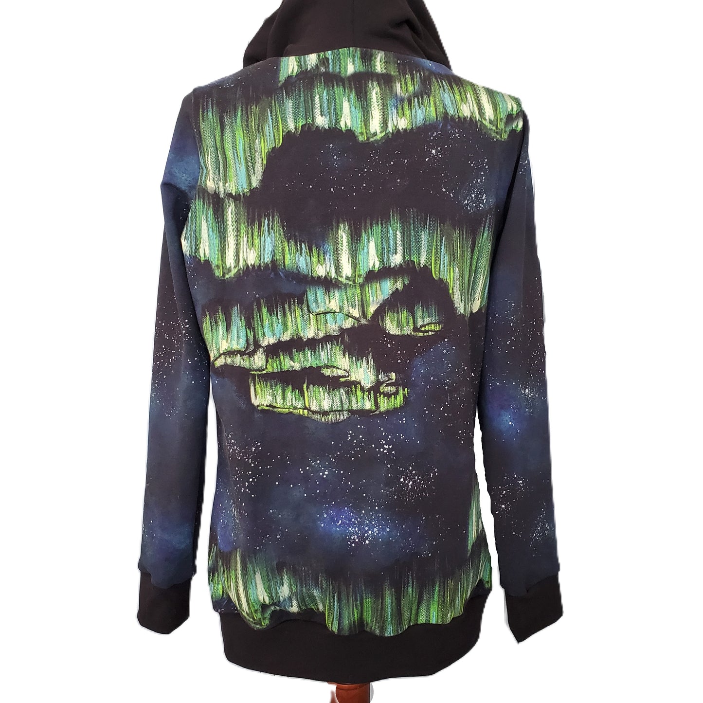 Northern Lights and Sea Life Hoodie for Women