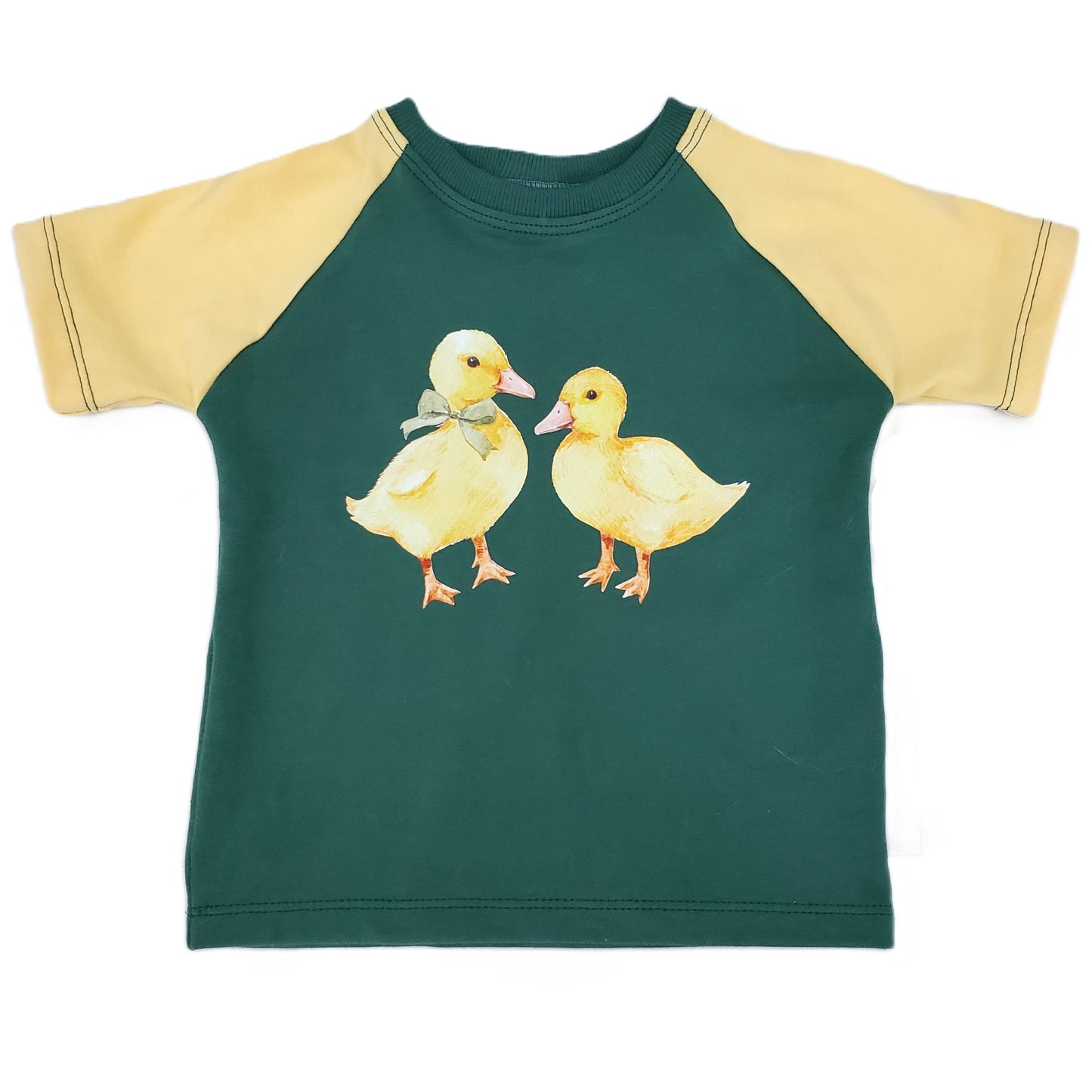 Children's Duck Tee Shirt in Organic Cotton Jersey