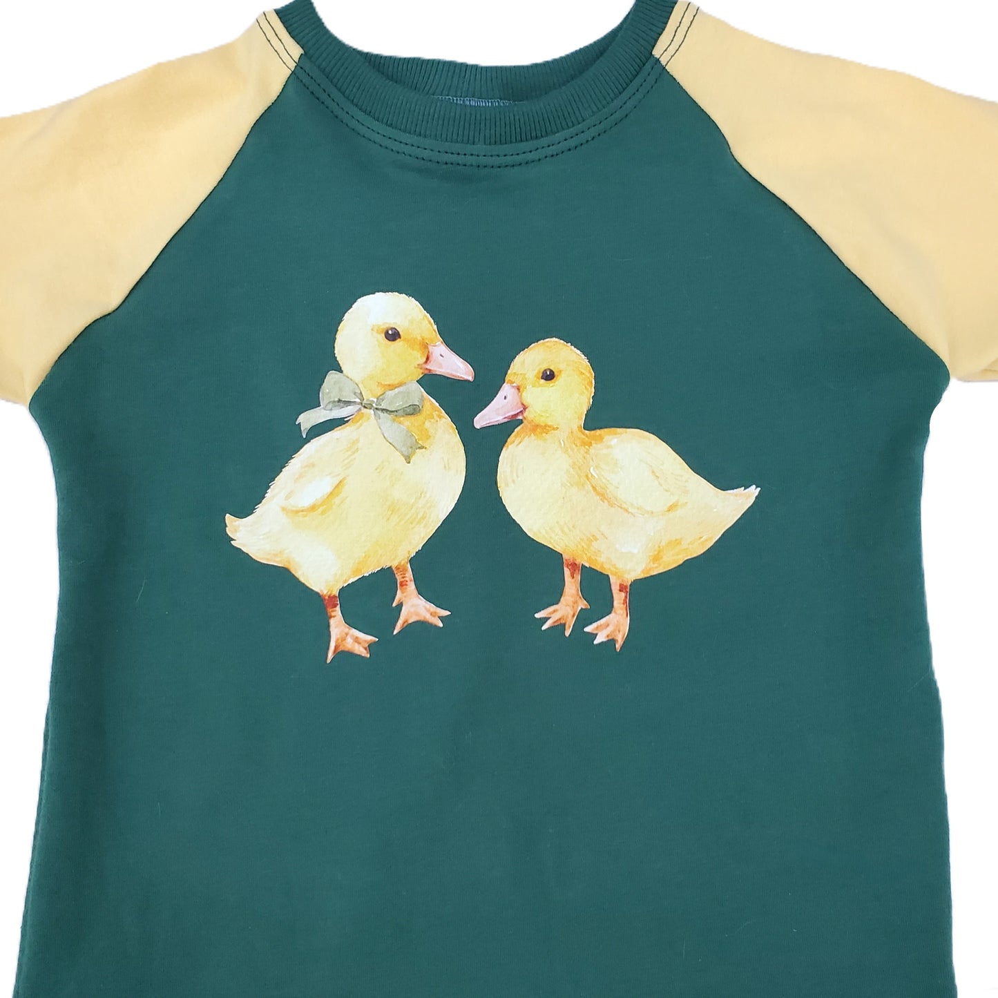 Children's Duck Tee Shirt in Organic Cotton Jersey