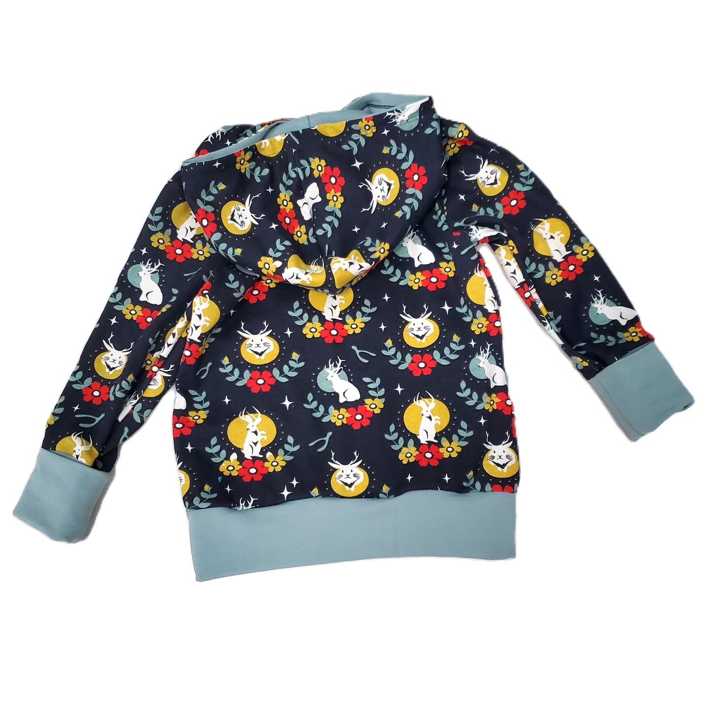 Jackalope Grow With Me Hoodie for Kids in Organic Cotton Knit