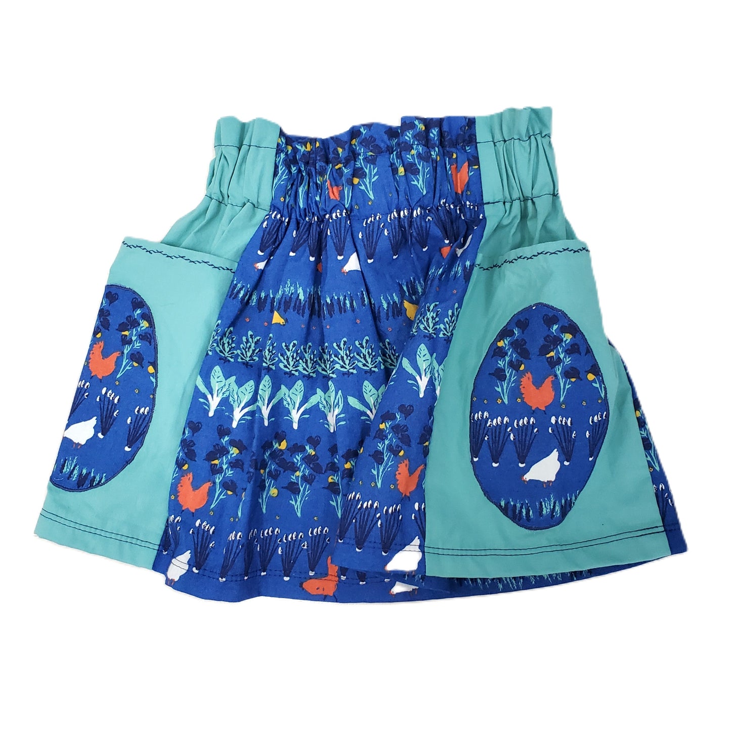 Chicken Pocket Skirt & Tee for Kid's in Organic Cotton