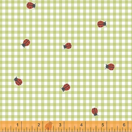 Ladybug & Plaid Organic Cotton Placemats