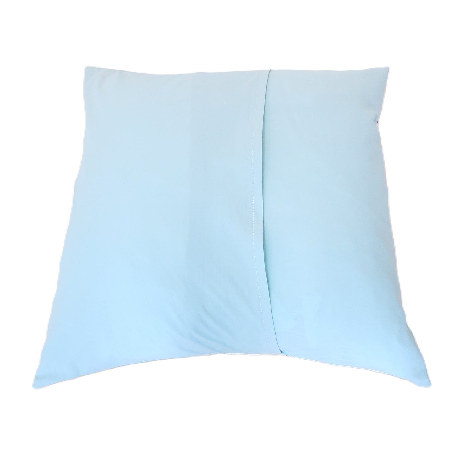Camping Themed Throw Pillow Cover in Organic Cotton