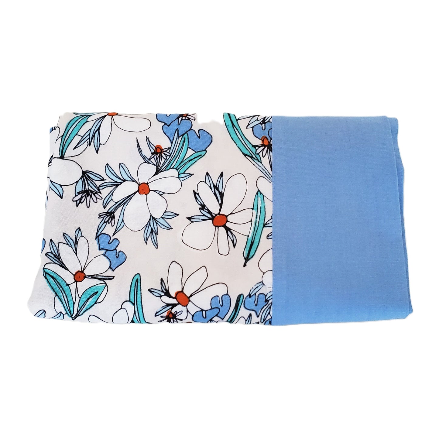 Floral and Abstract Print Organic Cotton Pillowcases in a Variety of Sizes