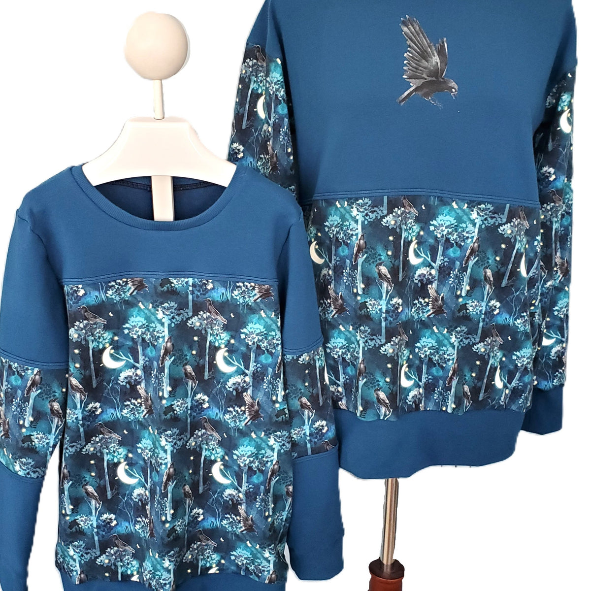Raven Pullovers in Organic Cotton for Women & Children