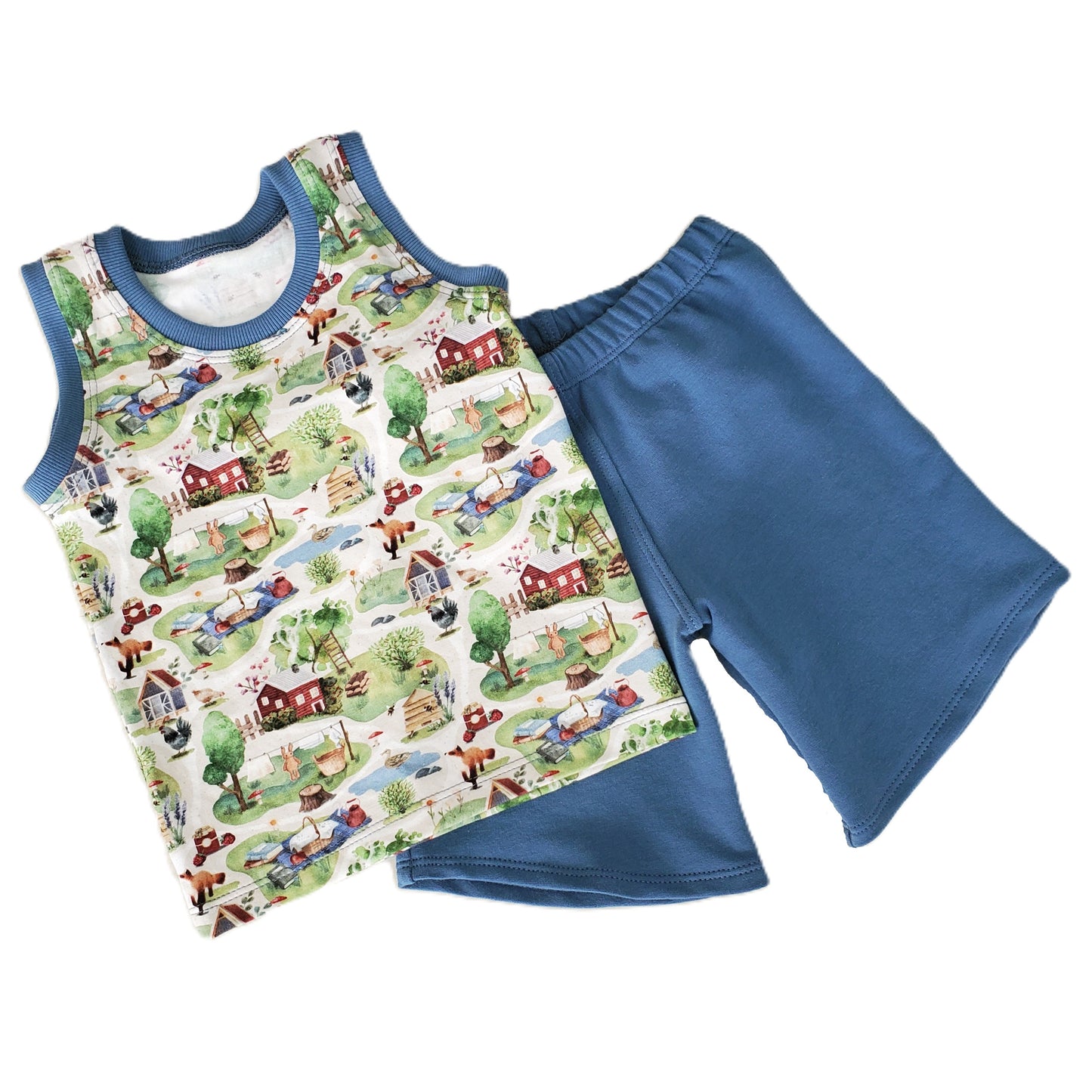 Children's Farmyard Shorts & Tees Mix & Match