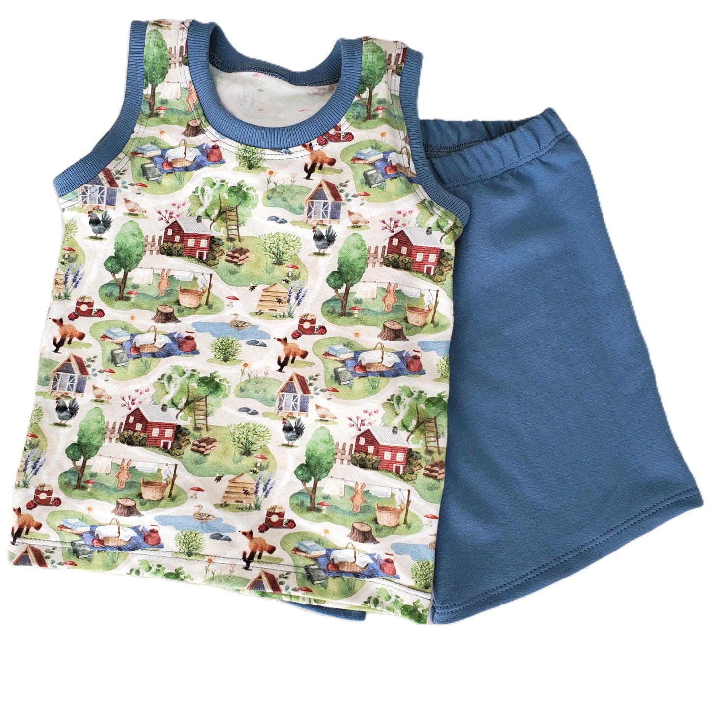 Children's Farmyard Shorts & Tees Mix & Match