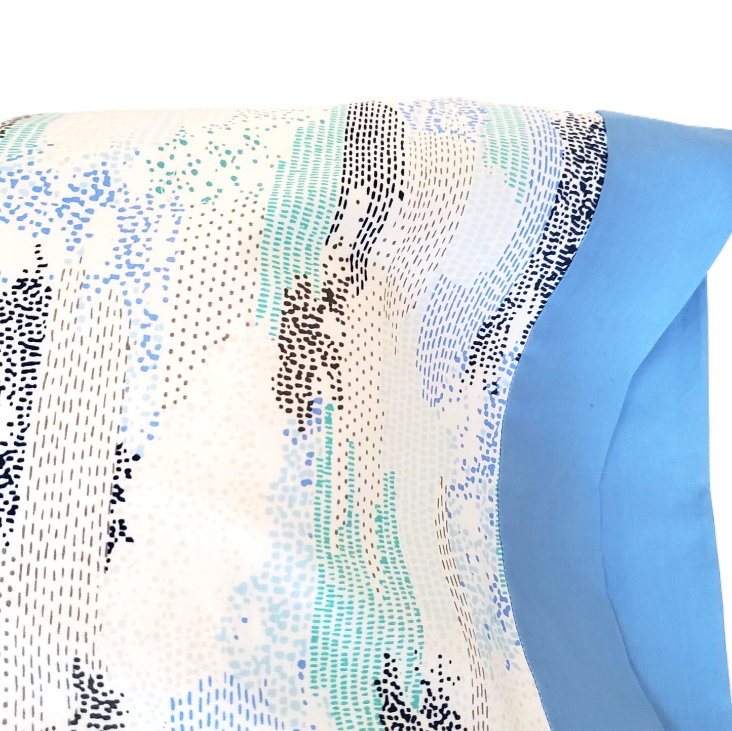 Floral and Abstract Print Organic Cotton Pillowcases in a Variety of Sizes