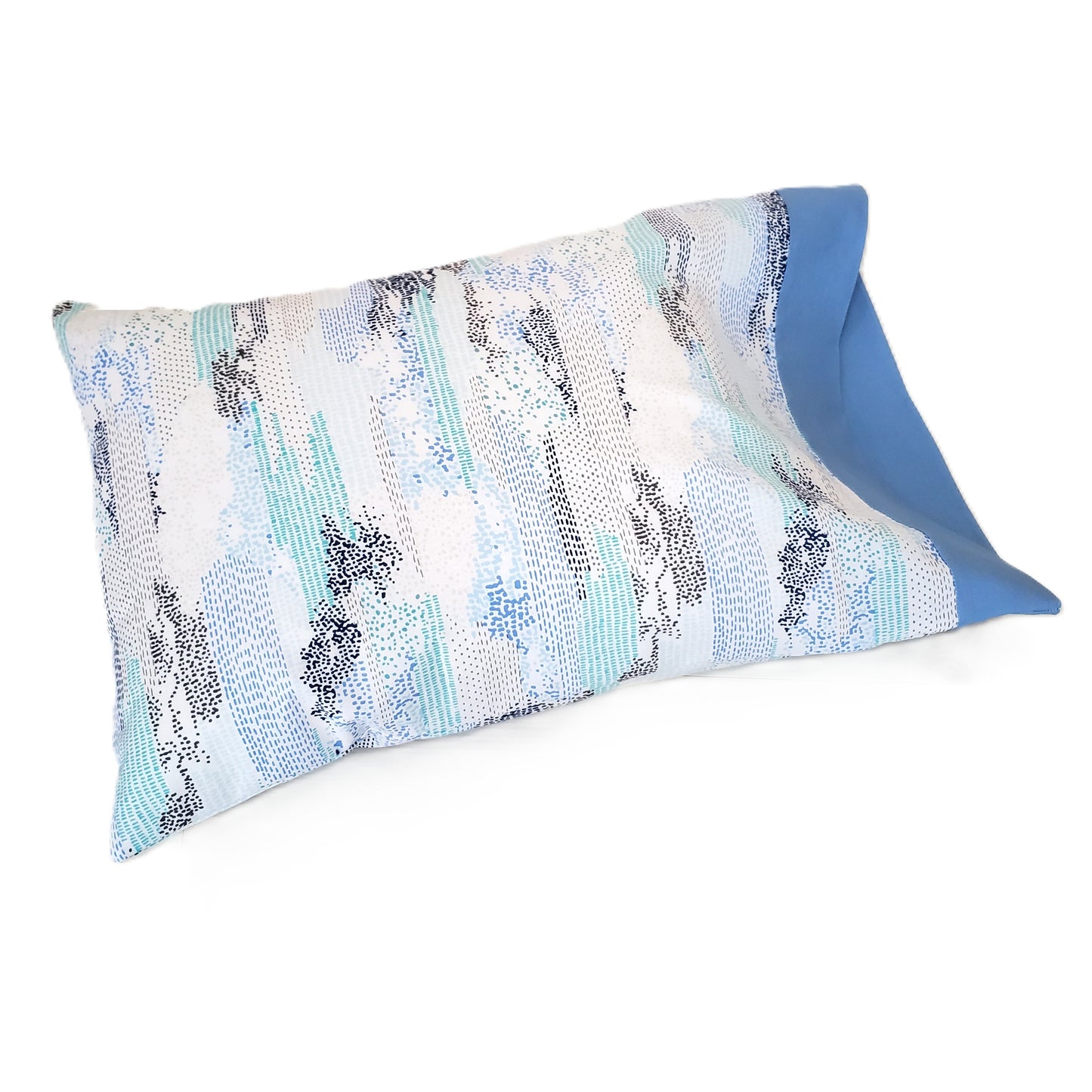Floral and Abstract Print Organic Cotton Pillowcases in a Variety of Sizes