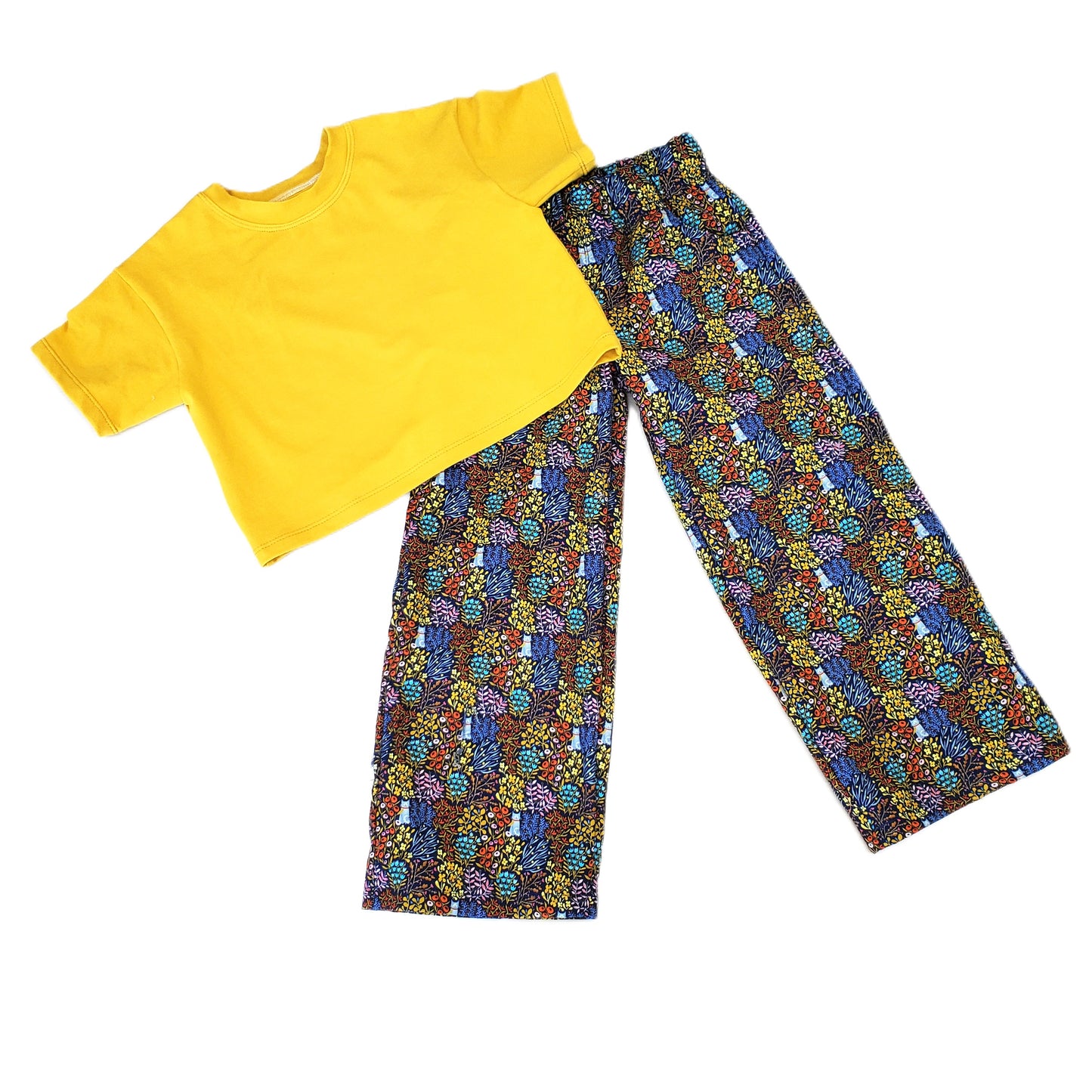 Children's Wide Legged Pants & Tee Set