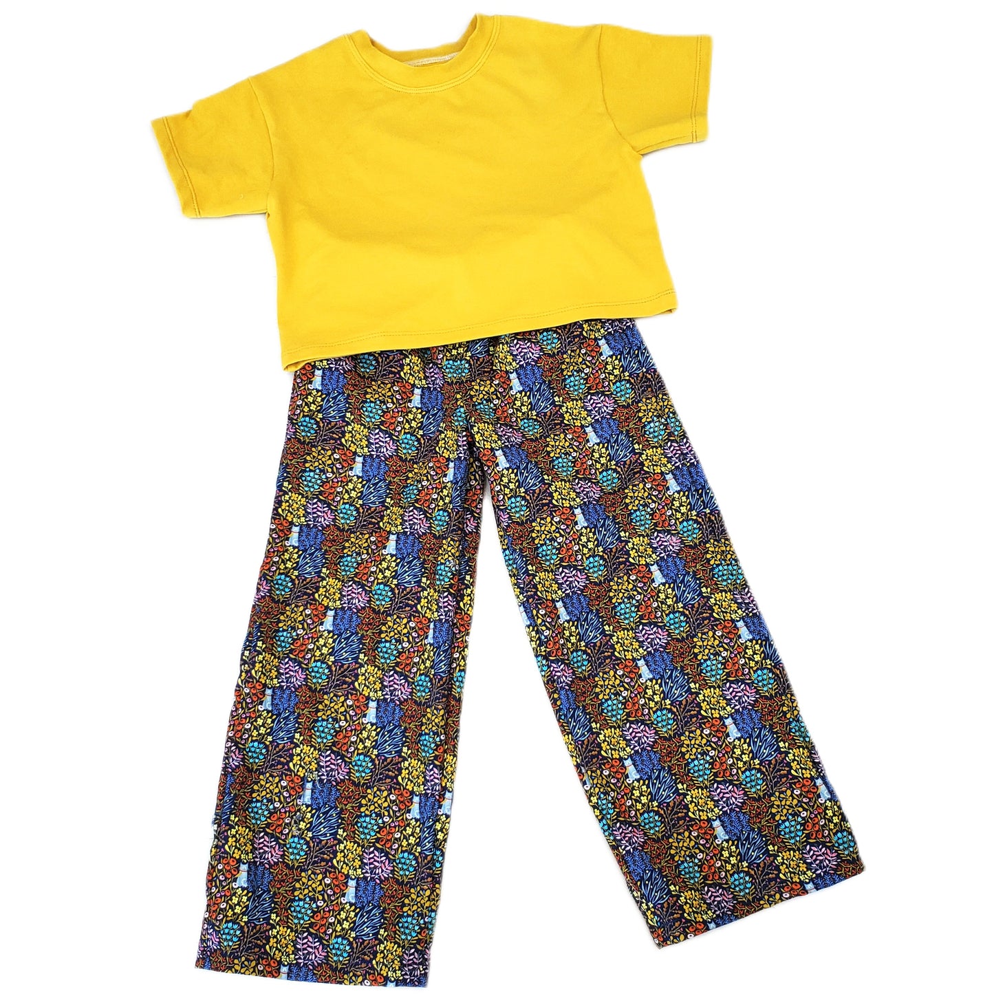 Children's Wide Legged Pants & Tee Set