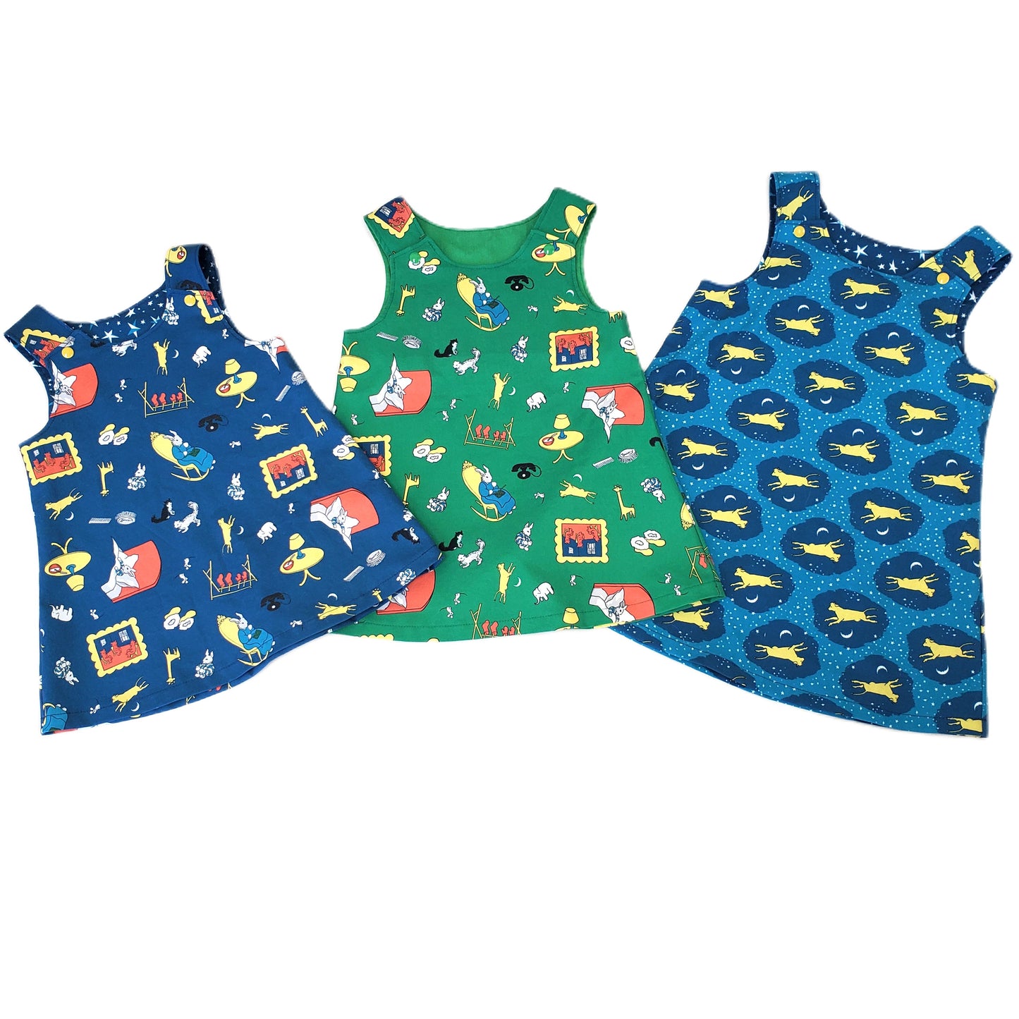 Goodnight Moon A-Line Dress of Top for Children in a Variety of Prints