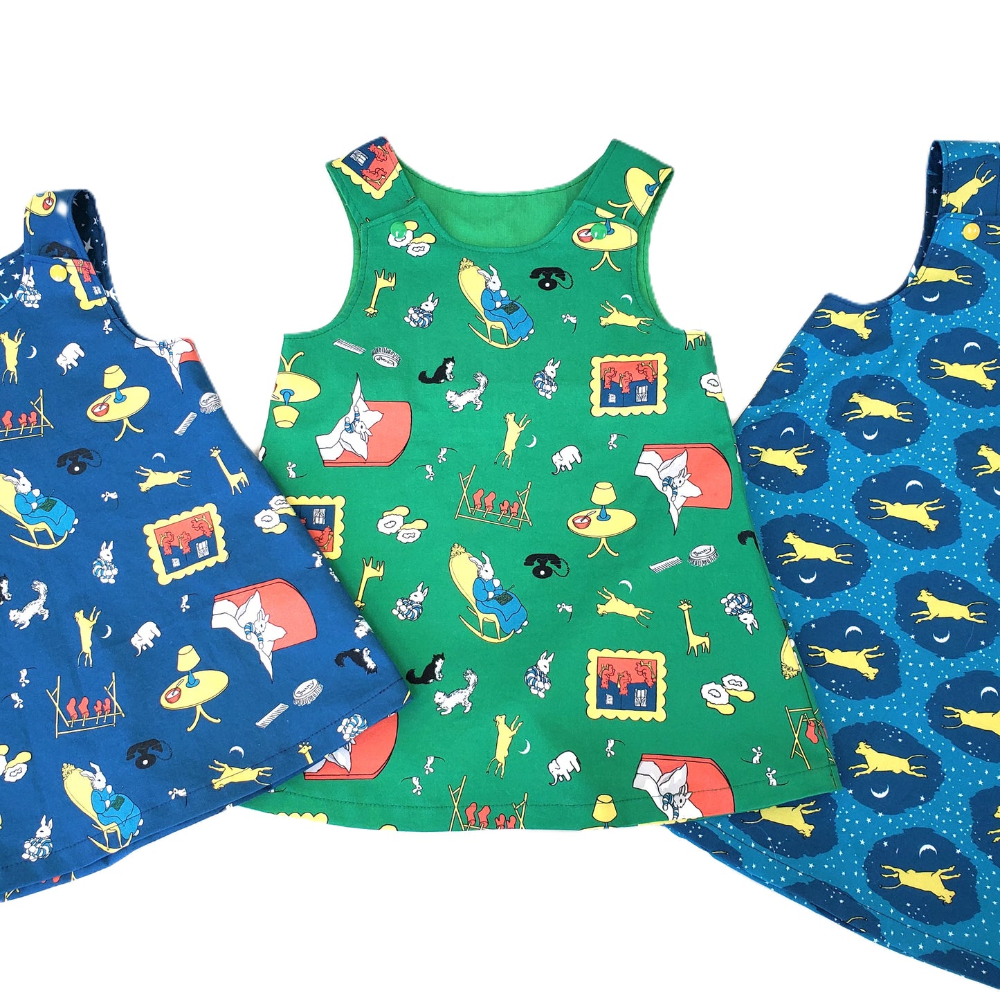 Goodnight Moon A-Line Dress of Top for Children in a Variety of Prints