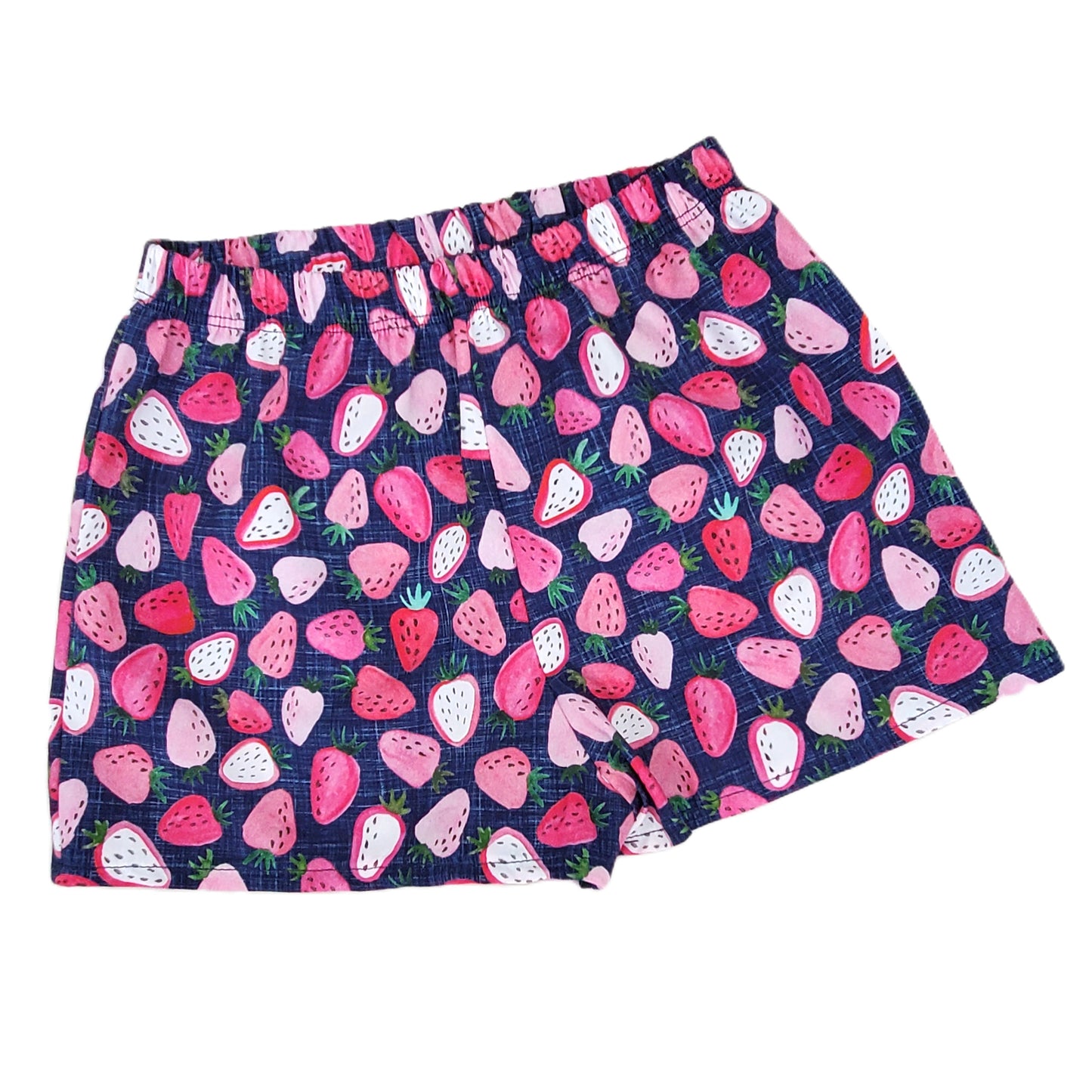 Strawberry Top and Shorts Set for Kids in Organic Cotton