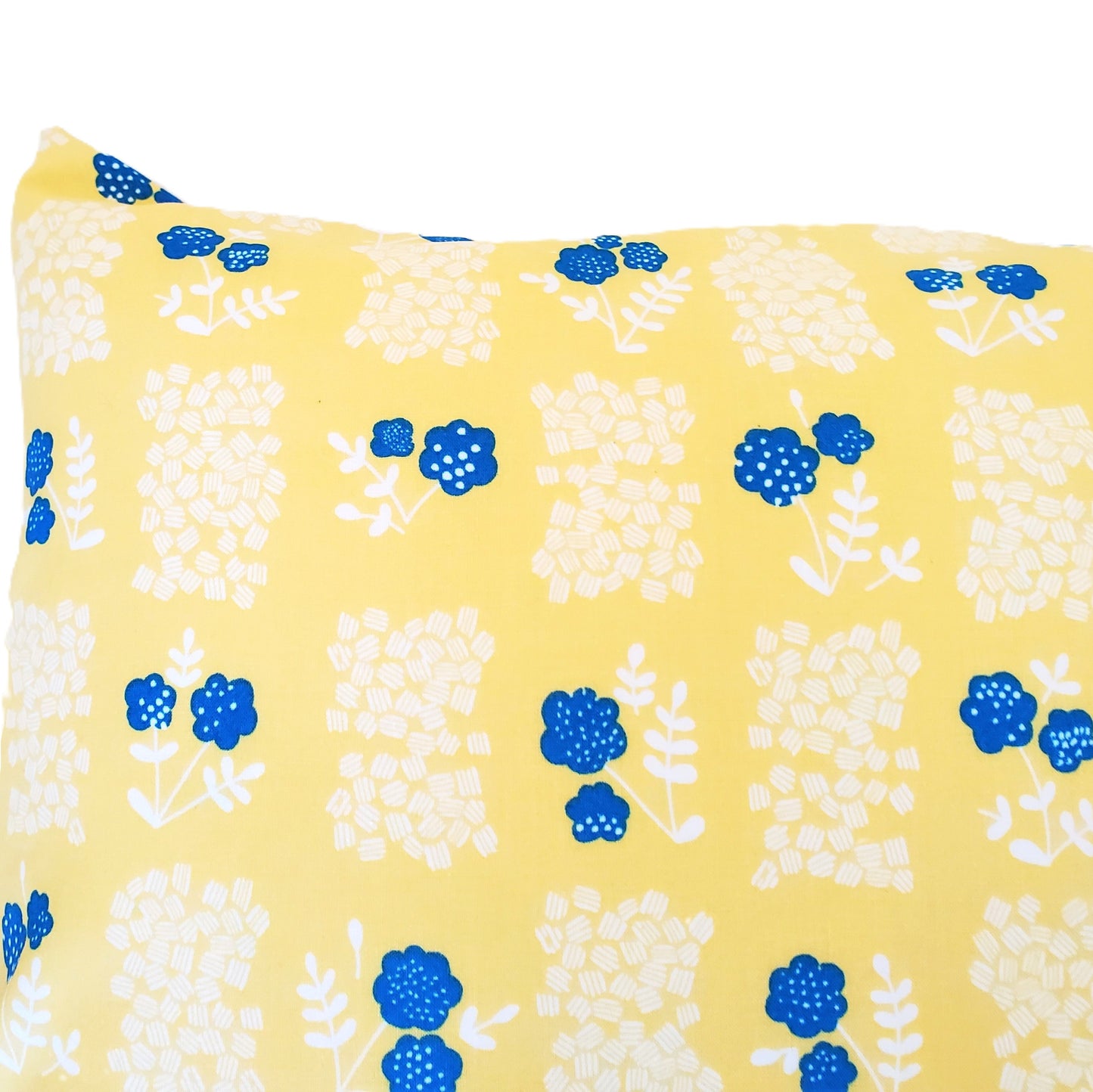 Organic Cotton Pillowcases in Springy Yellow or Pink Floral