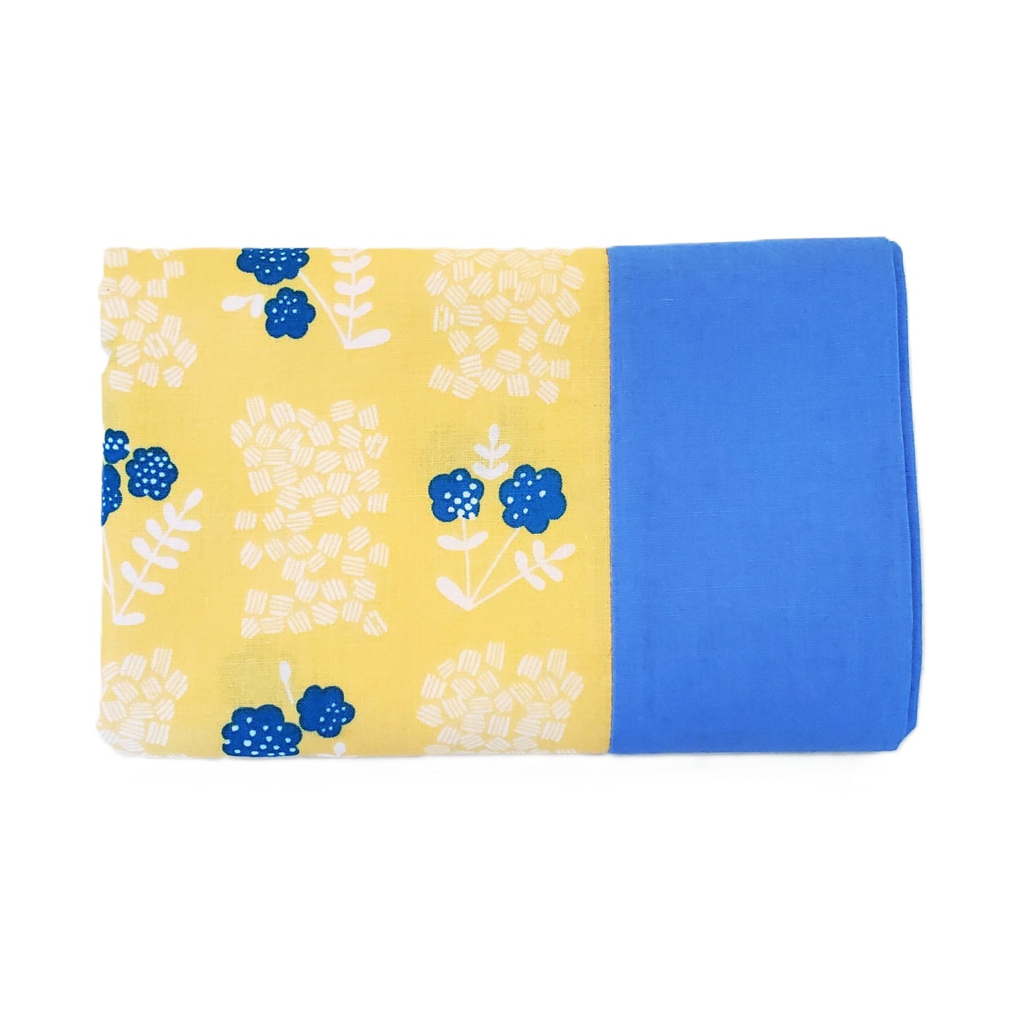 Organic Cotton Pillowcases in Springy Yellow or Pink Floral