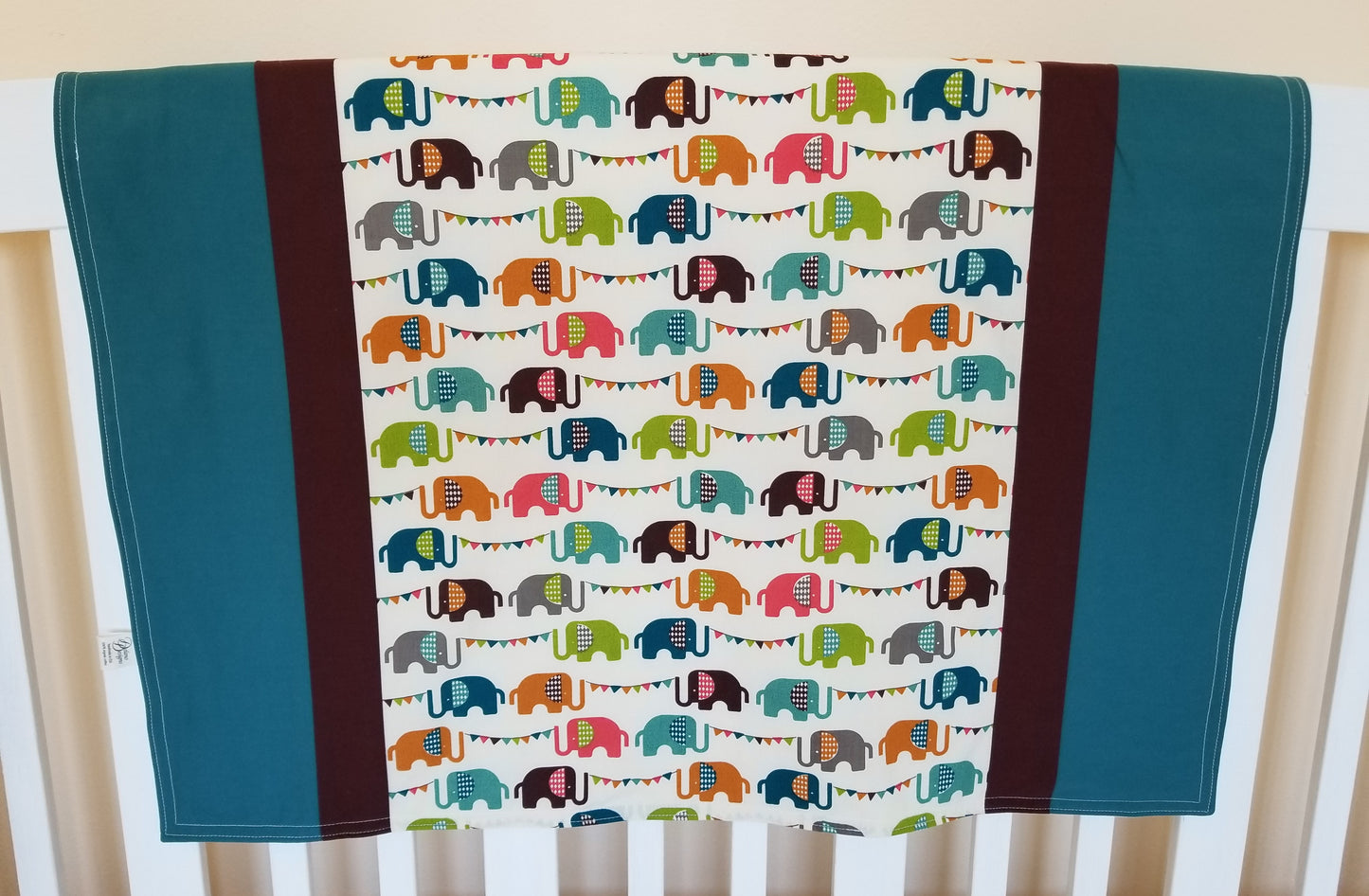 Organic Baby Blankets with Elephants