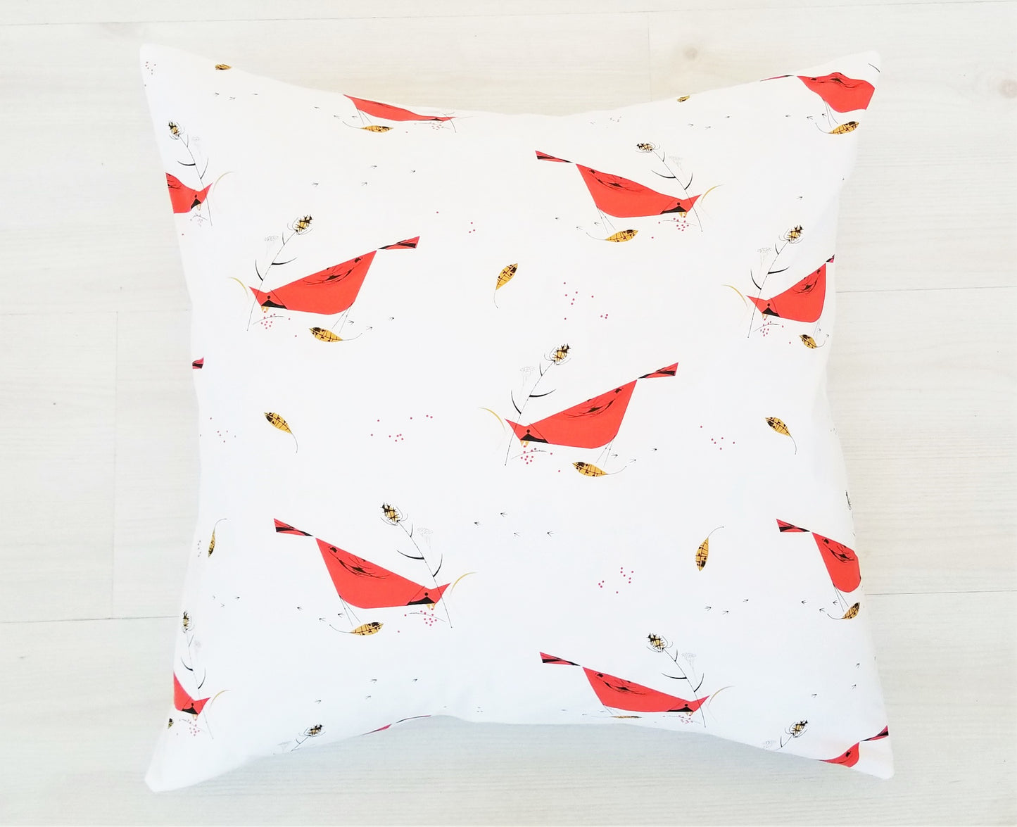 Accent Pillow Covers with Christmas & Holiday Prints in Organic Cotton