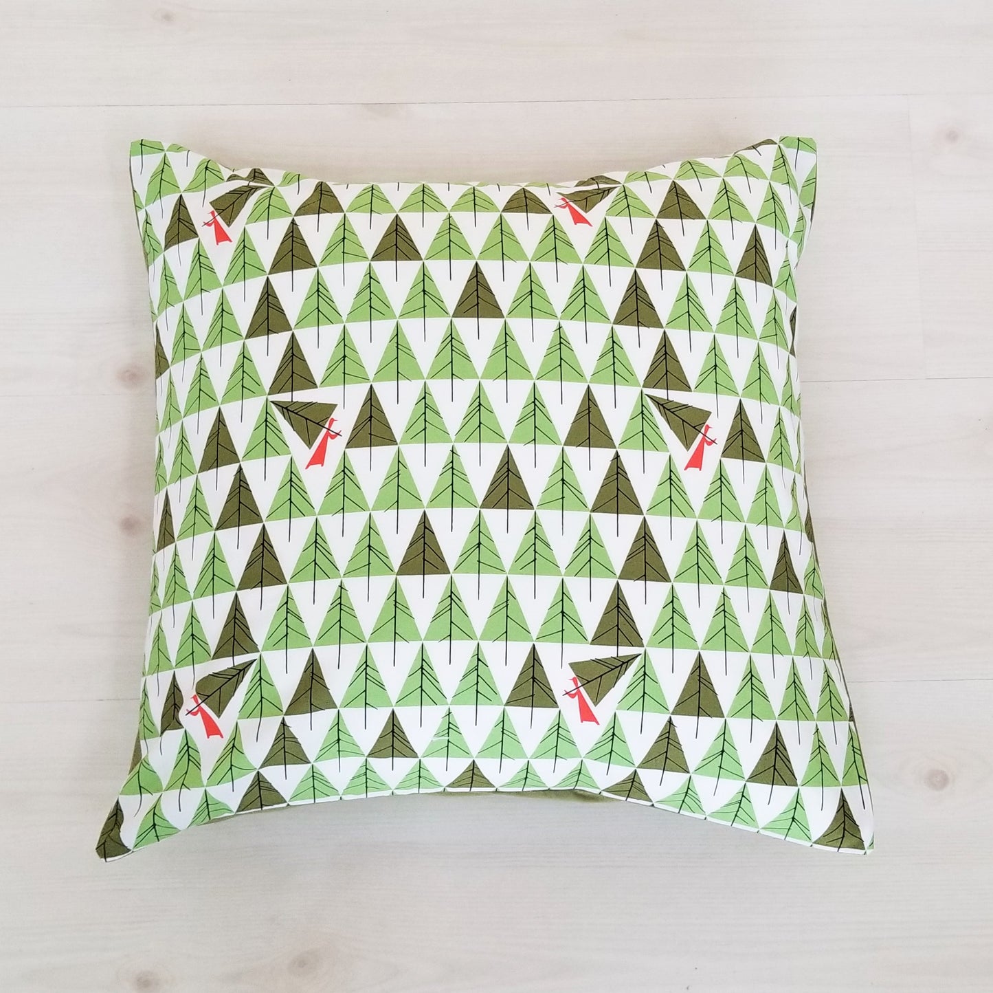 Organic Cotton Holiday Accent Pillow Covers in Charley Harper Prints