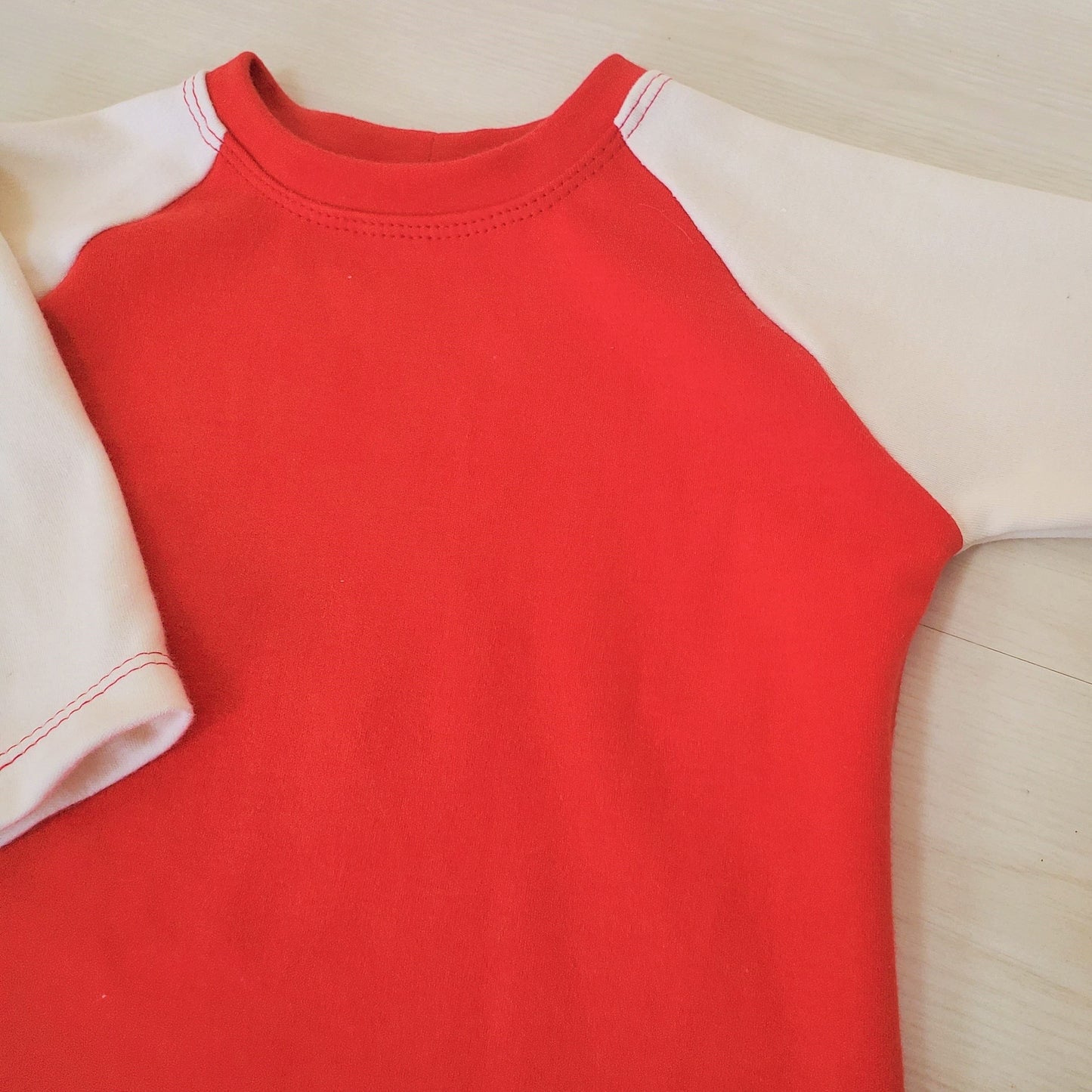 Organic Boy's Raglan Tee Shirt - Toddler Raglan Tee Shirt - Unisex Tee Shirt - Raglan Shirt