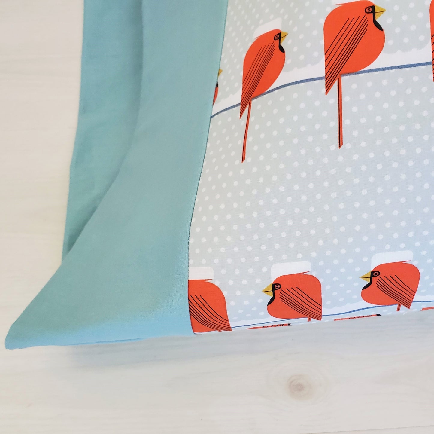 Charley Harper Holiday Pillowcases in Assorted Organic Cotton Prints