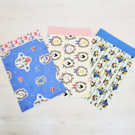 Organic Cotton Toddler & Travel Pillowcases in Ballet and Floral Prints