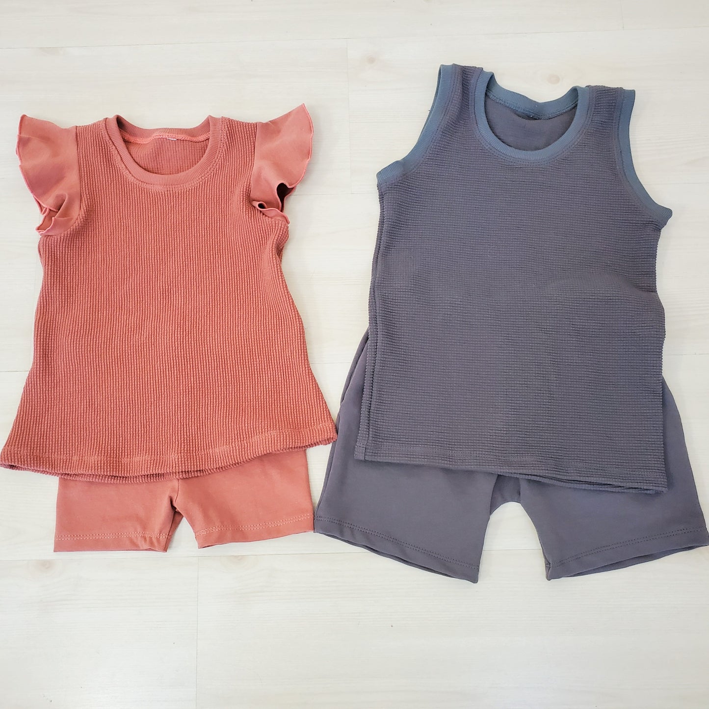 Children's Pocket Shorts in Organic French Terry