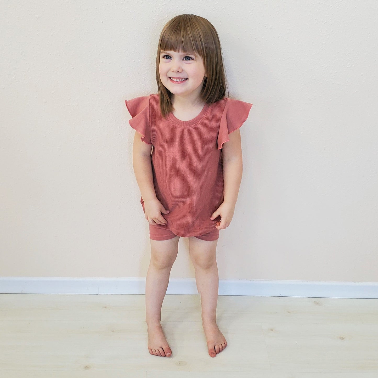 Children's Pocket Shorts in Organic French Terry