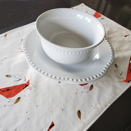 Charley Harper Print Placemats in Organic Cotton