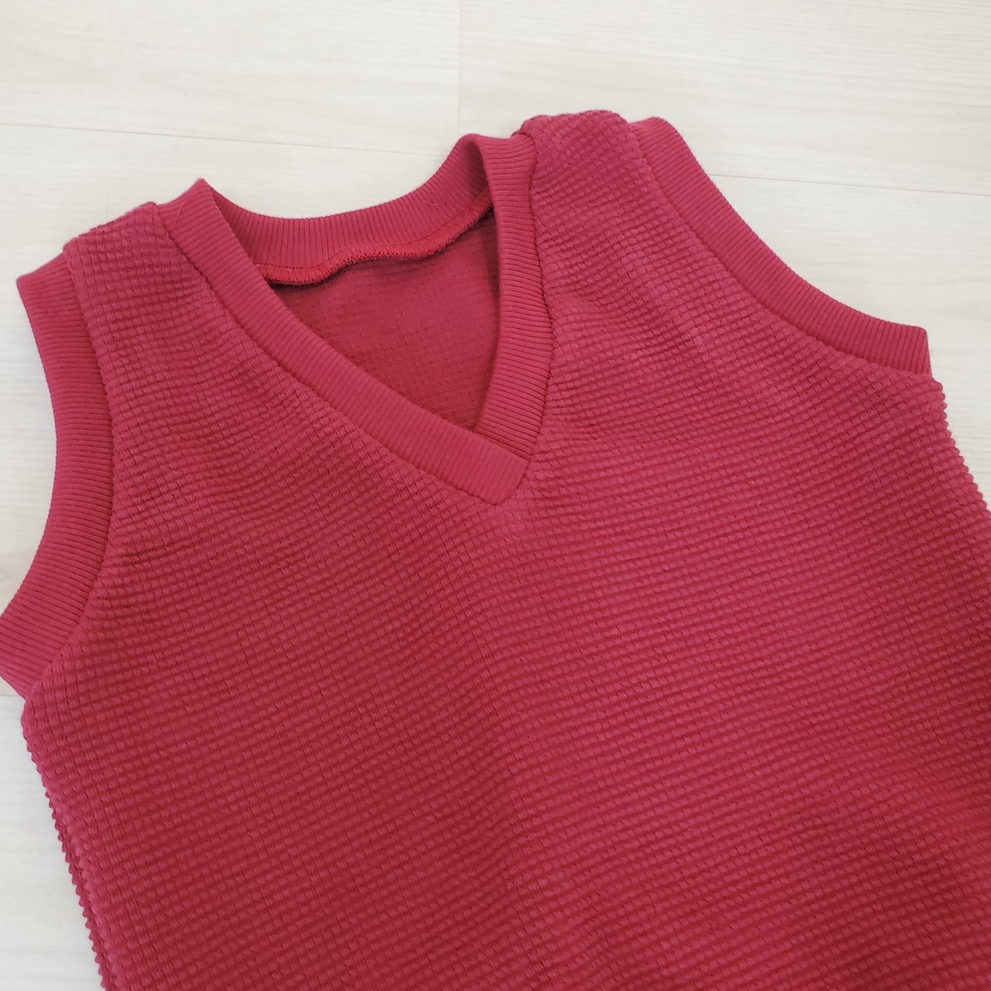 Vest for Kids in Organic Cotton