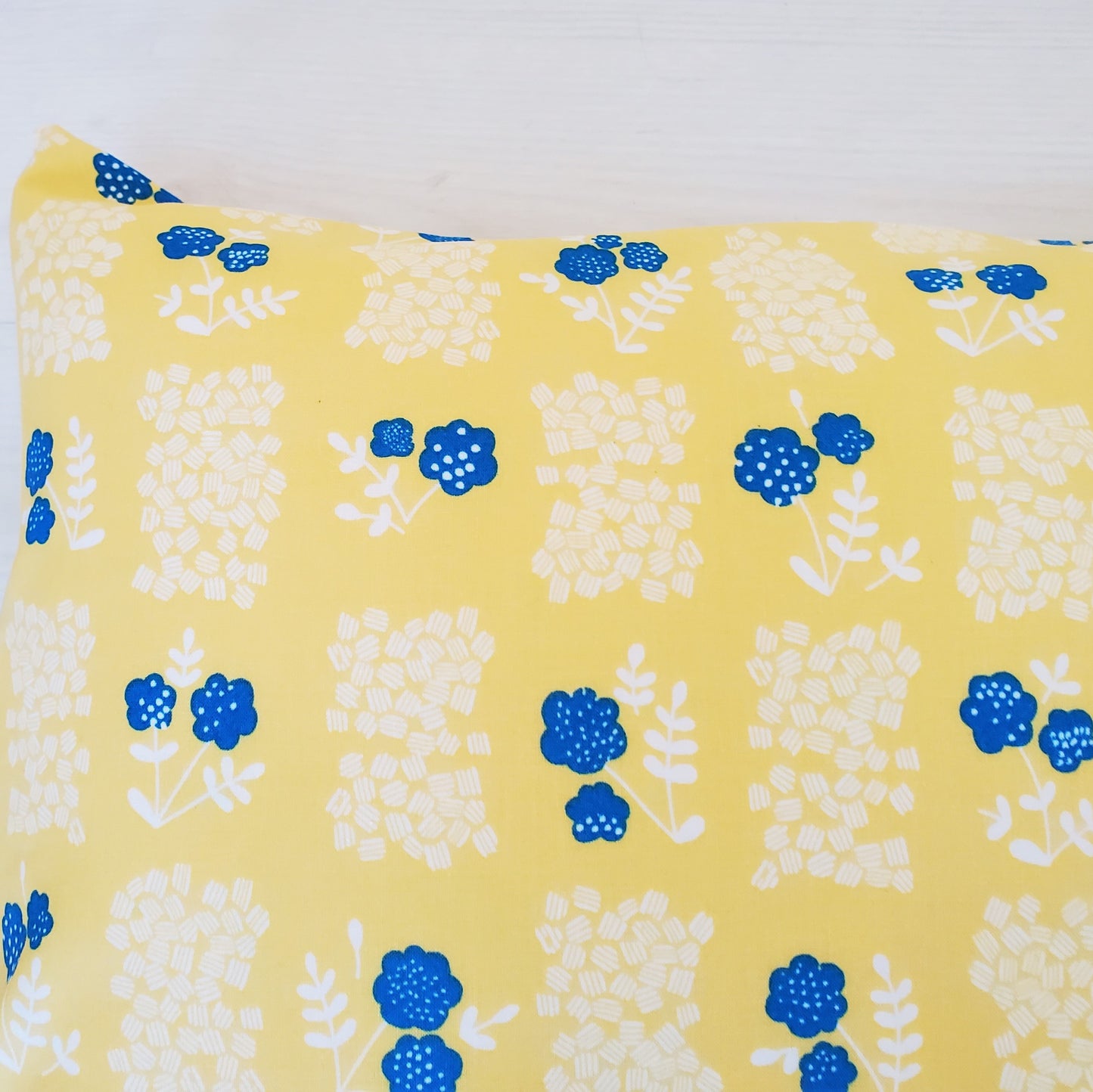 Organic Cotton Pillowcases in Springy Yellow or Pink Floral