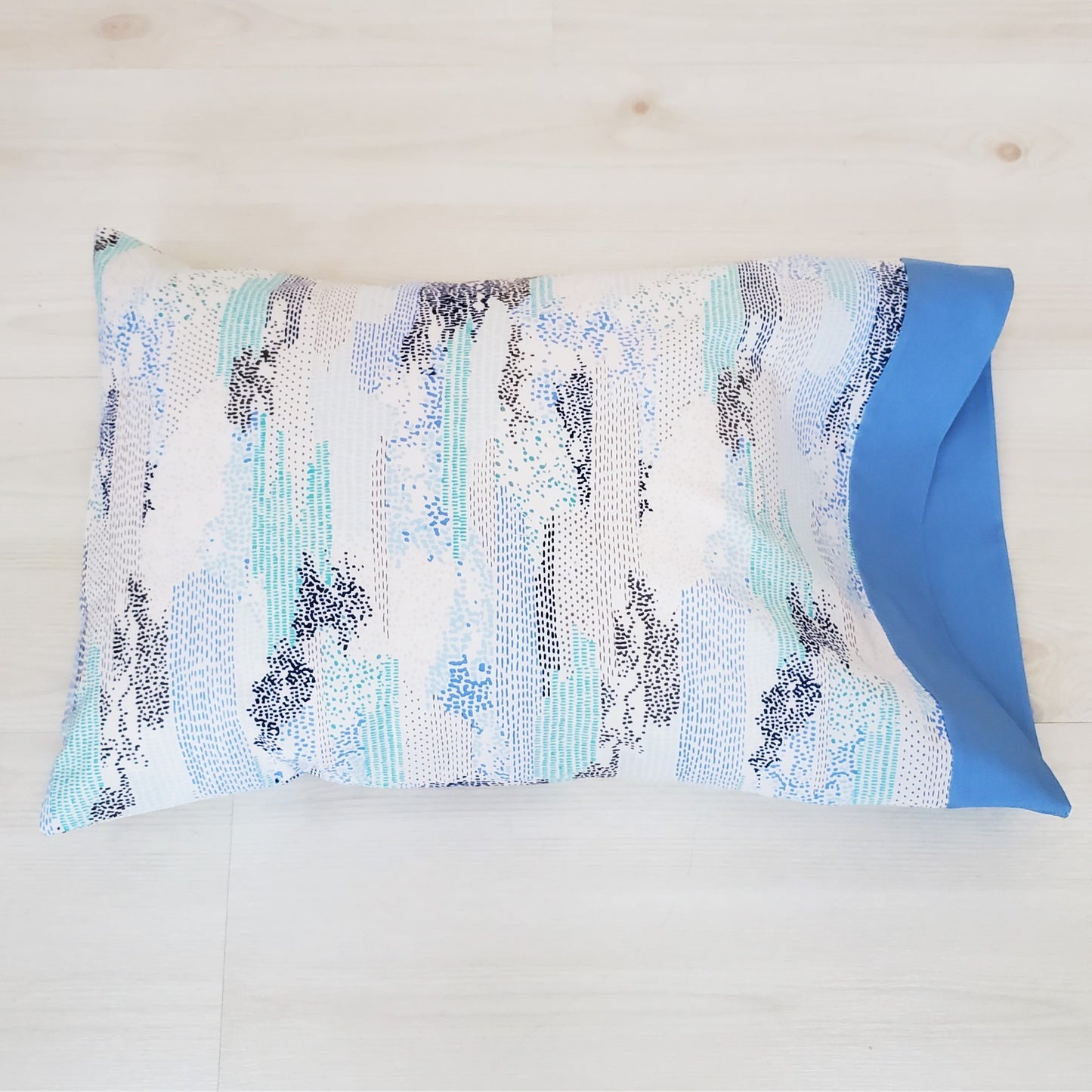 Floral and Abstract Print Organic Cotton Pillowcases in a Variety of Sizes