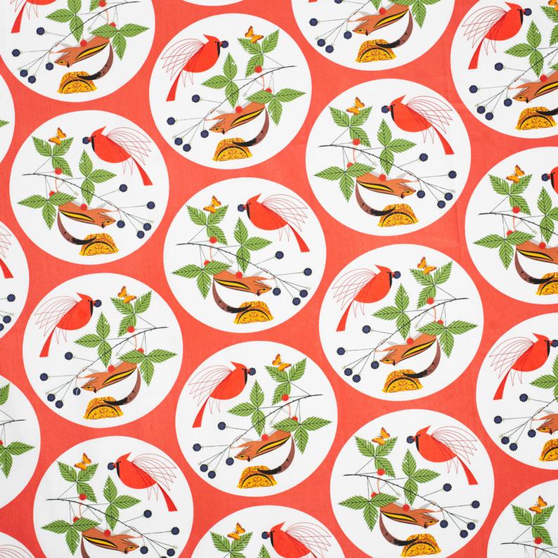Charley Harper Organic Holiday Placemats with Multiple Prints Available